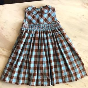 Classic Plaid collared dress